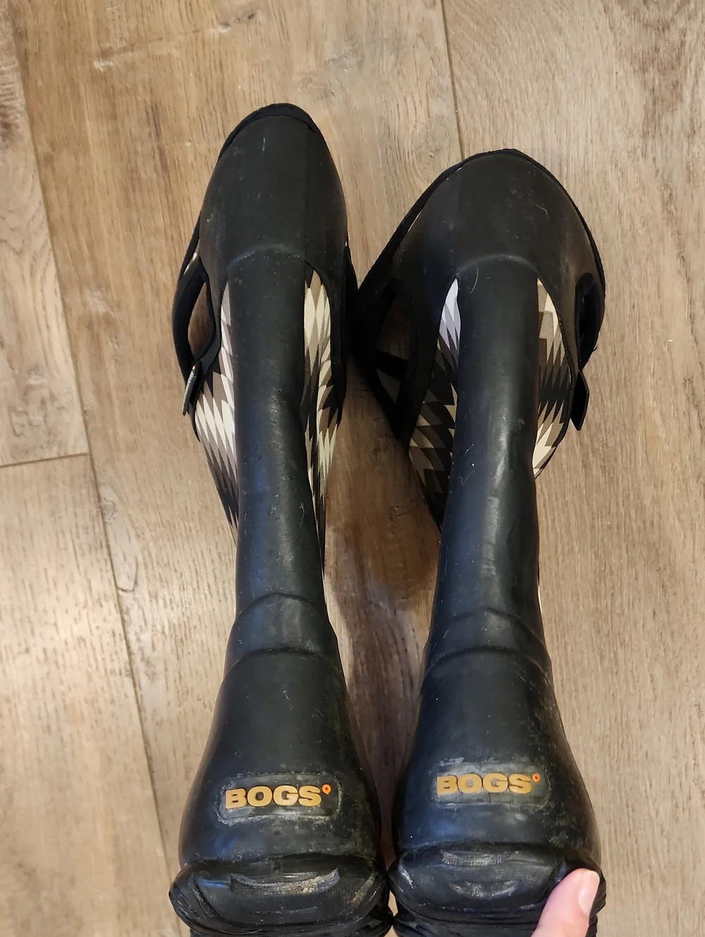 BOGS North Hampton Native Rain Boot Waterproof Neo-Tech Lite Women's size 7